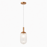 Dover Pendant Lamp - Bronze and Clear