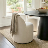 Dwen & Doris 46" Round Dining Table Set for 4 (5-Piece)