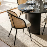 Dwen & Jules 79" Oval Dining Table Set for 6 (7-Piece)