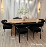 New York Modern Velvet Dining Chair (Set of 2)