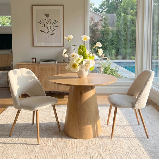 Edwin Modern Upholstered Dining Chair (Set of 2)