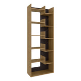 Clover 67" Tall Free Standing 6-Tier Bookcase with 11 Open Shelves, Vertical Storage Cabinet for Home Office and Living Room, Space-Saving Bookshelf Organizer for Decor, Books, Display and Modern Home Storage