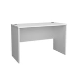 TUHOME Malibu 47" Wide Modern Study Desk with Spacious Work Surface, Simple Computer and Laptop Table for Bedroom, Living Room, Kitchen or Home Office, Minimalist Writing Desk with Comfortable Leg Room and Sleek Design