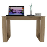 Oviedo 120 Writing Desk 47" Wide with Four Legs, Modern Computer Table for Home Office, Bedroom or Study Room, Spacious Work Surface for Remote Learning, Studying and Laptop Use, Durable Engineered Wood Design