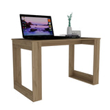 Oviedo 120 Writing Desk 47" Wide with Four Legs, Modern Computer Table for Home Office, Bedroom or Study Room, Spacious Work Surface for Remote Learning, Studying and Laptop Use, Durable Engineered Wood Design