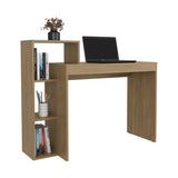 Britt 43" Wide Writting Desk, Dark Walnut