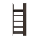 TUHOME Woodstock Bookcase with Four Spacious Open Shelves, Modern Vertical Freestanding Design for Books, Décor and Everyday Essentials, Stylish Storage Solution Ideal for Living Rooms, Offices, Bedrooms and Contemporary Spaces