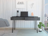 Mumbai Writing Desk, Four Legs, Two Drawers