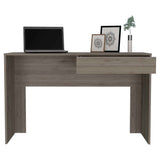 Tuhome Acre Computer Desk with One Drawer, Modern Design, Black Finish, Compact Writing Desk for Home Office or Study