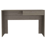 Tuhome Acre Computer Desk with One Drawer, Modern Design, Black Finish, Compact Writing Desk for Home Office or Study