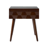 Vivian Mid-century Modern Nightstand with Charging Station(Optional Types)