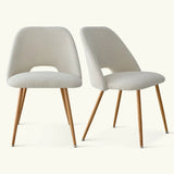 Edwin Modern Upholstered Dining Chair (Set of 2)