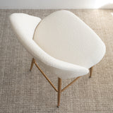 Edwin Boucle Upholstered Counter Stool (Set of 2)