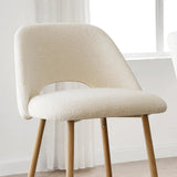 Edwin Boucle Upholstered Counter Stool (Set of 3)
