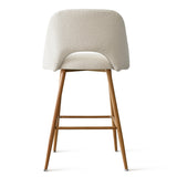 Edwin Boucle Upholstered Counter Stool (Set of 3)