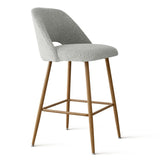 Edwin Boucle Upholstered Counter Stool (Set of 2)