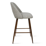 Edwin 26" Modern Upholstered Counter Stool (Set of 2)