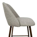 Edwin 26" Modern Upholstered Counter Stool (Set of 3)