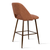 Edwin 26" Modern Upholstered Counter Stool (Set of 2)