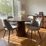 Edwin Modern Upholstered Dining Chair (Set of 4)