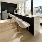 Edwin Boucle Upholstered Counter Stool (Set of 2)