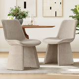 Elsa Modern Upholstered Dining Chairs (Set of 4)