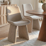 Elsa Modern Upholstered Dining Chairs (Set of 2)