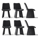 Elsa Modern Upholstered Dining Chairs (Set of 6)