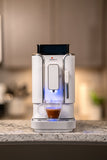 Concierge Elite Fully Automatic Bean to Cup Espresso Machine in Diamond White