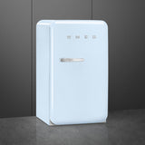 Retro-Style Refrigerator (4.3 cu ft, Right Hinge) - Pastel Blue