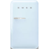 Retro-Style Refrigerator (4.3 cu ft, Right Hinge) - Pastel Blue