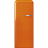 Retro-Style Refrigerator (9.5 cu ft, Left Hinge) - Orange