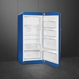 Retro-Style Refrigerator (9.5 cu ft, Right Hinge) - Blue