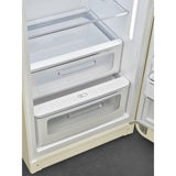 Retro-Style Refrigerator (9.5 cu ft, Right Hinge) - Cream