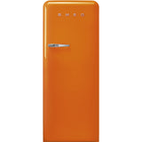 Retro-Style Refrigerator (9.5 cu ft, Right Hinge) - Orange