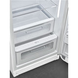 Retro-Style Refrigerator (9.5 cu ft, Right Hinge) - White Matte