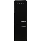 Retro-Style Refrigerator (12 cu ft, Left Hinge) - Black