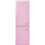 Retro-Style Refrigerator (12 cu ft, Left Hinge) - Pink