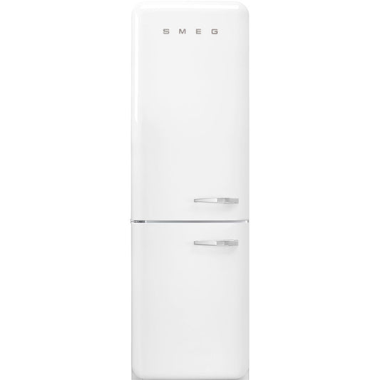 Retro-Style Refrigerator (12 cu ft, Left Hinge) - White