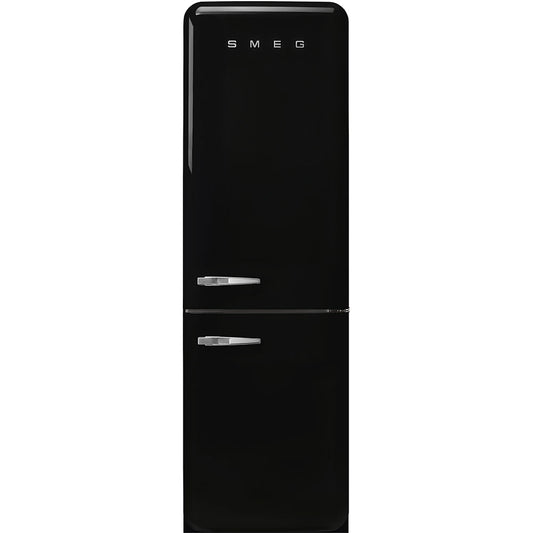 Retro-Style Refrigerator (12 cu ft, Right Hinge) - Black