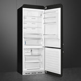 Retro-Style Refrigerator (18 cu ft, Right Hinge) - Black