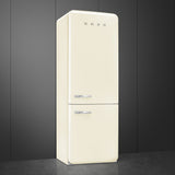 Retro-Style Refrigerator (18 cu ft, Right Hinge) - Cream