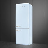 Retro-Style Refrigerator (18 cu ft, Right Hinge) - Pastel Blue