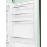 Retro-Style Refrigerator (18 cu ft, Right Hinge) - Pastel Green