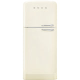 Retro-Style Refrigerator (19.3 cu ft, Left Hinge) - Cream