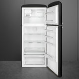 Retro-Style Refrigerator (19.3 cu ft, Right Hinge) - Black
