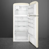 Retro-Style Refrigerator (19.3 cu ft, Right Hinge) - Cream