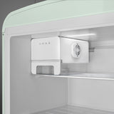 Retro-Style Refrigerator (19.3 cu ft, Right Hinge) - Pastel Green