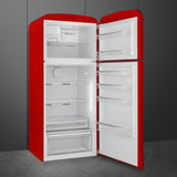 Retro-Style Refrigerator (19.3 cu ft, Right Hinge) - Red