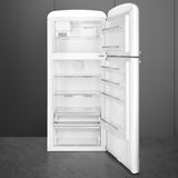 Retro-Style Refrigerator (19.3 cu ft, Right Hinge) - White
